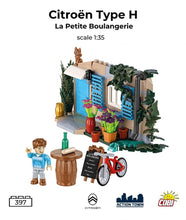 Load image into Gallery viewer, Citroen Type H. French bakery brick model - COBI 24633 - 397 bricks - ModelBricks