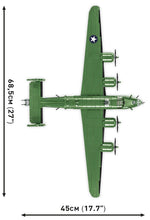Load image into Gallery viewer, Consolidated B-24 D Liberator brick plane model - COBI 5739 - 1445 bricks