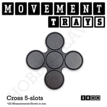 Load image into Gallery viewer, 28mm Movement Trays for Tabletop Games | Wargaming | Full Range - ModelBricks