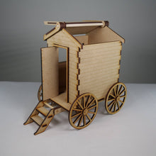 Load image into Gallery viewer, Bathing Hut - Pre-Built Model by Curious Rabbit ® - ModelBricks