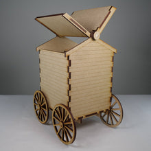 Load image into Gallery viewer, Bathing Hut - Pre-Built Model by Curious Rabbit ® - ModelBricks