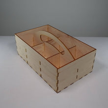 Load image into Gallery viewer, Seedbox with Handle - Pre-Built Model by Curious Rabbit ® - ModelBricks