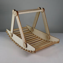 Load image into Gallery viewer, Trug Picnic Basket - Pre-Built Model by Curious Rabbit ® - ModelBricks