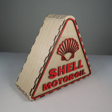 Load image into Gallery viewer, Shell Oil Box - Pre-Built Model by Curious Rabbit ® - ModelBricks