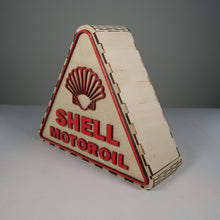 Load image into Gallery viewer, Shell Oil Box - Pre-Built Model by Curious Rabbit ® - ModelBricks