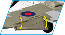 Load image into Gallery viewer, De Havilland DH-98 Mosquito brick plane model - COBI 5735 - 710 bricks - ModelBricks