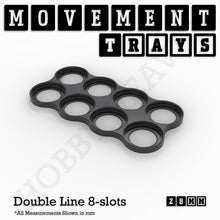 Load image into Gallery viewer, 28mm Movement Trays for Tabletop Games | Wargaming | Full Range - ModelBricks