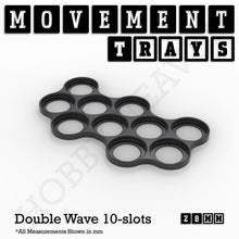 Load image into Gallery viewer, 28mm Movement Trays for Tabletop Games | Wargaming | Full Range - ModelBricks