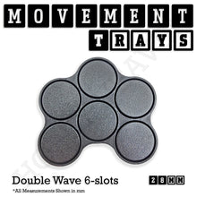 Load image into Gallery viewer, 28mm Movement Trays for Tabletop Games | Wargaming | Full Range - ModelBricks