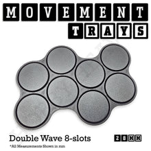Load image into Gallery viewer, 28mm Movement Trays for Tabletop Games | Wargaming | Full Range - ModelBricks