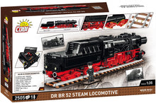 Load image into Gallery viewer, DRB Class 52 Steam Locomotive with coal wagon brick model - COBI 6282 - 2505 bricks