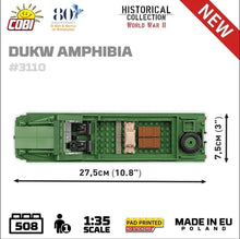 Load image into Gallery viewer, DUKW Amphibia- COBI 3110 - 508 brick amphibious car
