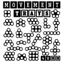 Load image into Gallery viewer, 40mm Movement Trays for 28mm Miniatures | Tabletop Wargames Compatible | Full Range - ModelBricks