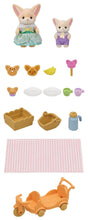 Load image into Gallery viewer, Sylvanian Families Sunny Picnic Set Fennec Fox Sister & Baby Ages 3+