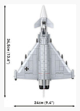 Load image into Gallery viewer, Eurofighter Typhoon (Germany) brick plane model - COBI 5848 - 644 bricks