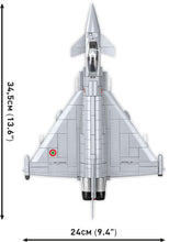 Load image into Gallery viewer, Eurofighter Typhoon (Italy) brick plane model - COBI 5849 - 642 bricks