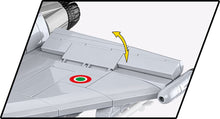 Load image into Gallery viewer, Eurofighter Typhoon (Italy) brick plane model - COBI 5849 - 642 bricks