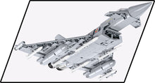 Load image into Gallery viewer, Eurofighter Typhoon (Italy) brick plane model - COBI 5849 - 642 bricks