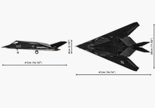 Load image into Gallery viewer, F-117 Nighthawk brick aircraft model - COBI 5903 - 798 bricks