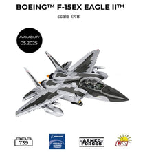 Load image into Gallery viewer, F-15EX Eagle II plane brick model - COBI 5900- 739 bricks