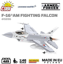 Load image into Gallery viewer, F-16 AM Fighting Falcon plane brick model - COBI 5896 - 425 bricks
