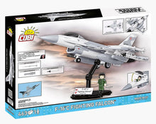 Load image into Gallery viewer, F-16C Fighting Falcon (Polish Version) brick plane model - COBI 5910 - 460 bricks