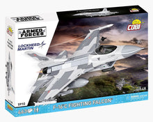 Load image into Gallery viewer, F-16C Fighting Falcon (Polish Version) brick plane model - COBI 5910 - 460 bricks