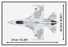 Load image into Gallery viewer, F-16C Fighting Falcon (Polish Version) brick plane model - COBI 5910 - 460 bricks