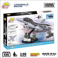 Load image into Gallery viewer, F-16D Fighting Falcon plane brick model - COBI 5914 - 438 bricks