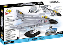 Load image into Gallery viewer, F-4 Phantom II brick plane model - COBI 5897 - 703 bricks