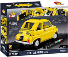 Load image into Gallery viewer, Fiat Abarth 595 brick model car - Cobi 24353 - 1223 bricks EXECUTIVE EDITION