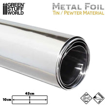 Load image into Gallery viewer, Green Stuff World: Flexible Tin Foil Sheet - Craft Pewter - ModelBricks