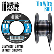 Load image into Gallery viewer, Green Stuff World: Flexible Tin Wire Roll - ModelBricks