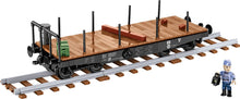 Load image into Gallery viewer, German Railway Schwerer Platformwagen TYP SSY brick model - COBI 6284 - 424 bricks