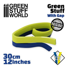Load image into Gallery viewer, Green Stuff World: Green Stuff Tape with Gap - 12in (30cm) - ModelBricks