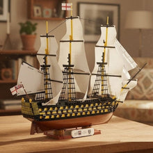 Load image into Gallery viewer, HMS Victory brick warship model - COBI 20096 - 2380 bricks