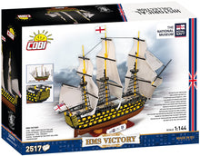Load image into Gallery viewer, HMS Victory brick warship model - COBI 20096 - 2380 bricks