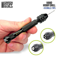 Load image into Gallery viewer, Green Stuff World: Hobby Hand Drill with 8 bits - ModelBricks