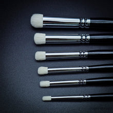 Load image into Gallery viewer, Hobby Heaven 6-Piece Dry Brush Set – XS to XXL Miniature Painting Brushes - ModelBricks