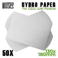 Load image into Gallery viewer, Green Stuff World: Wet Palette Hydro Paper Refill x 50 - ModelBricks