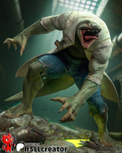 Load image into Gallery viewer, Lizard (Dr. Curtis "Curt" Connors) from Spider Man (Marvel) (fan art) | Miniature scale 1:15 | h3LL Creator | DIY Model Kit