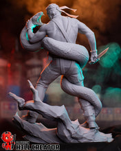 Load image into Gallery viewer, Big Boss (Naked Snake) from Metal Gear Solid - SNAKE EATER - Fan Art - Resin Miniature - H3LL Creator DIY Model Kit 1:12