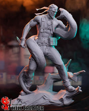 Load image into Gallery viewer, Big Boss (Naked Snake) from Metal Gear Solid - SNAKE EATER - Fan Art - Resin Miniature - H3LL Creator DIY Model Kit 1:12