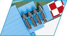 Load image into Gallery viewer, Ilyushin II 02 Sturmovik MWP 623 brick plane model - COBI 5744- 636 bricks