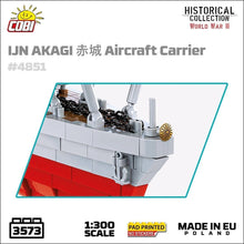 Load image into Gallery viewer, Japanese Akagi - COBI 4851 - 3573 brick aircraft carrier