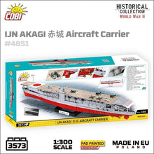 Load image into Gallery viewer, Japanese Akagi - COBI 4851 - 3573 brick aircraft carrier