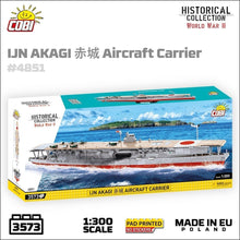 Load image into Gallery viewer, Japanese Akagi - COBI 4851 - 3573 brick aircraft carrier