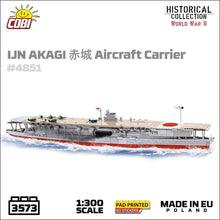 Load image into Gallery viewer, Japanese Akagi - COBI 4851 - 3573 brick aircraft carrier