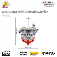 Load image into Gallery viewer, Japanese Akagi - COBI 4851 - 3573 brick aircraft carrier