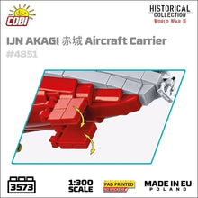 Load image into Gallery viewer, Japanese Akagi - COBI 4851 - 3573 brick aircraft carrier